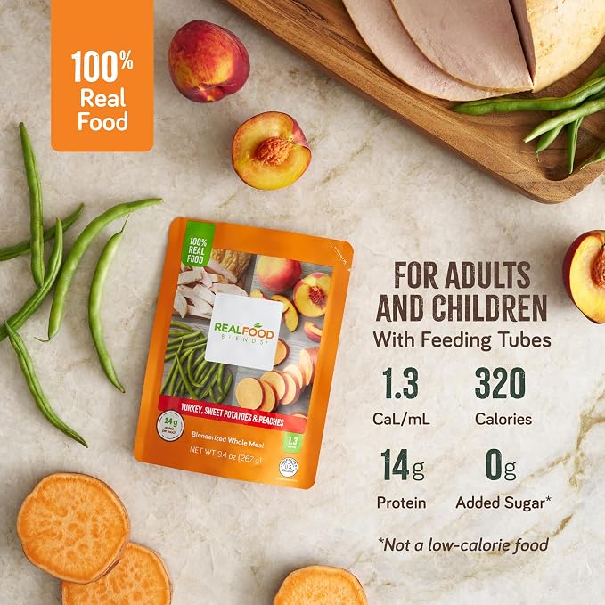 Real Food Blends Turkey, Sweet Potatoes & Peaches - Image 3