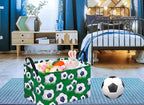 Rectangle Football Pattern Kids Gift Storage Basket Shelf Storage Basket - Image 2
