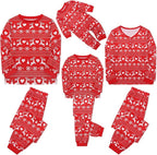 Weixinbuy Family Pajamas Set Christmas Pjs Matching Clothes Pajamas - Image 7