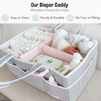 Lily Miles Baby Diaper Caddy - Image 2