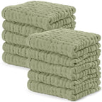 Comfy Cubs Muslin Baby Washcloths 10 Pack by ComfyCubs