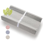 Organic Cotton Contoured Baby Changing Pad w/Waterproof Foam Mattress, Includes by Modera