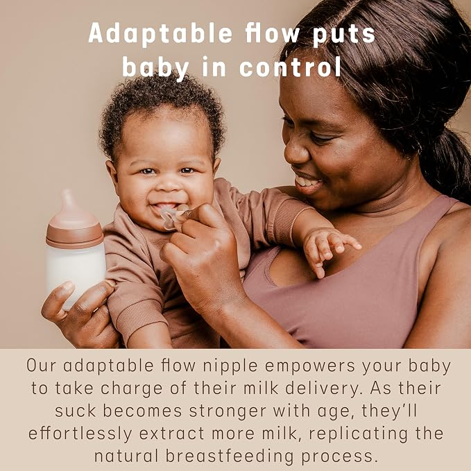 Suavinex Zero.Zero Slow Flow Asymmetrical Silicone Nipple, 2 Pack - Image 5
