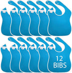 Large Waterproof Bibs Pastel Collection by ToppyToddlerUSA