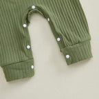 Fernvia Newborn Baby Boy Clothes Letters Print Bodysuit 3 6 9 12 18 Months Long - Image 5
