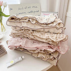 AOJIM Pink Cotton Muslin Kids Toddler Pillowcase Super Soft Baby Crib Bedding - Image 8