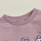 Fernvia Toddler Baby Girl Clothes 3 6 9 12 18 24 Months Fall Outfits Solid Long - Image 4