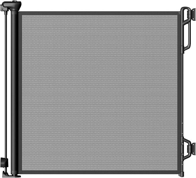Retractable Safety Baby Gate or Mesh Dog Gate, Durable Portable Mesh by Unknown