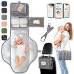 Portable Changing Pad for Baby Shower Gifts & New Mom Gifts, Travel Diaper by Pillani