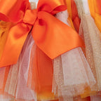 Baby Girl Holiday Outfit 4-Piece Set – Long Sleeve Bodysuit, Tutu Skirt & - Image 4