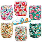 Wegreeco Cloth Diapers 6 Pack - Image 2