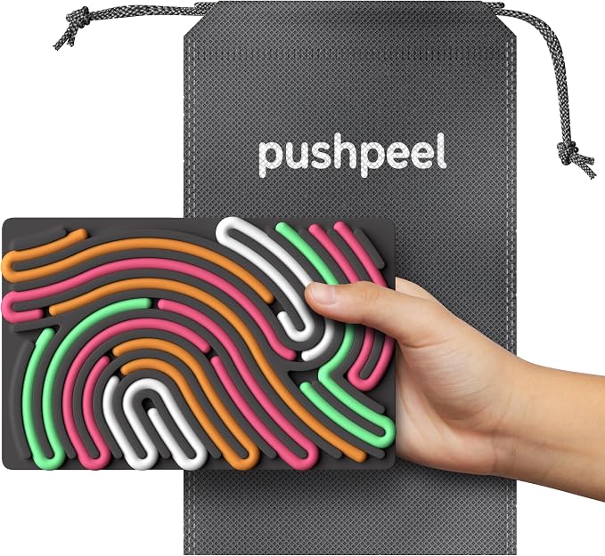Sensory Activity Board: Silicone Fidget Toy - Image 4