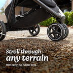 Graco Outpace LX All-Terrain 3-Wheel Baby Stroller, Cohen €” Compatible - Image 2