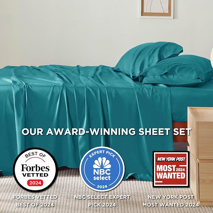 Bedsure King Size Sheets Set, Cooling Sheets - Image 2