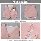 SANMIO Baby Boy Clothes Suits Infant Gentleman Outfit Collared Dress - Image 4