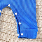 Aalizzwell Newborn Baby Ribbed Romper - Image 4