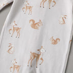 Owlivia Organic Cotton Baby Boy Girl Zip up Sleep 'N Play Pjs, Long Sleeve - Image 3