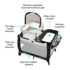 Graco Pack 'n Play Day2Dream Travel Bassinet Playard Features Portable Bassinet - Image 6