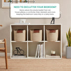 3 Pack Cotton Rope Storage Basket Woven Shelf Bin - Image 3