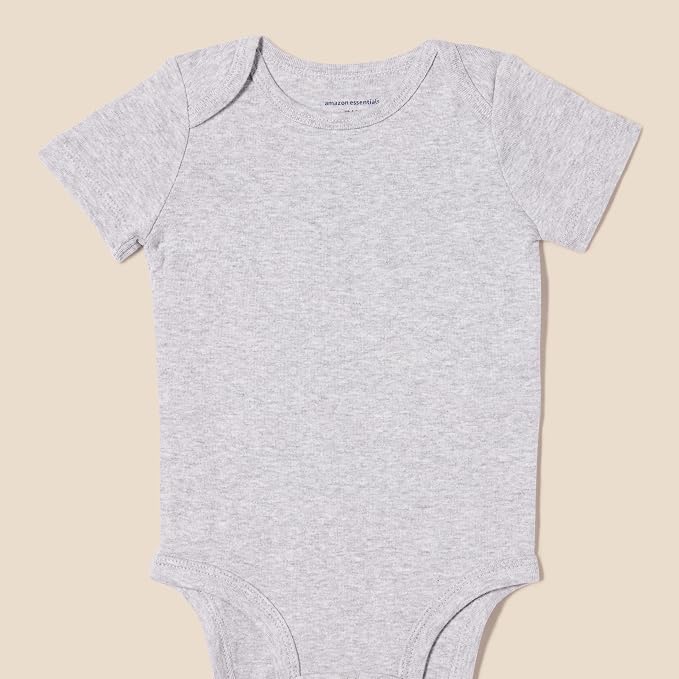 Amazon Essentials Unisex Toddlers and Babies’ Short-Sleeve Bodysuits - Image 3