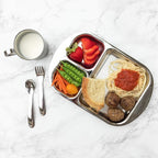 Children's Stainless Steel Divided Plates | Education Series | Premium 304 | - Image 4