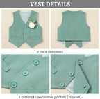 SANMIO Baby Boy Clothes Suits Infant Gentleman Outfit Collared Dress - Image 2