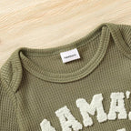 GRNSHTS Newborn Baby Boy Romper Coming Home Outfits Letter Print Bodysuit - Image 4