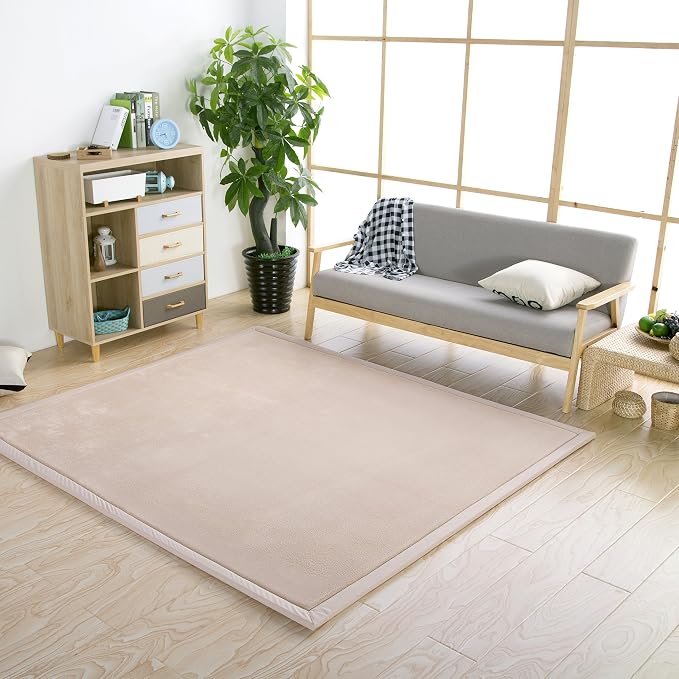 Stylish Coral Velvet Mat, V-mix Handmade weaving Plush Foam Play Crawling mat - Image 7