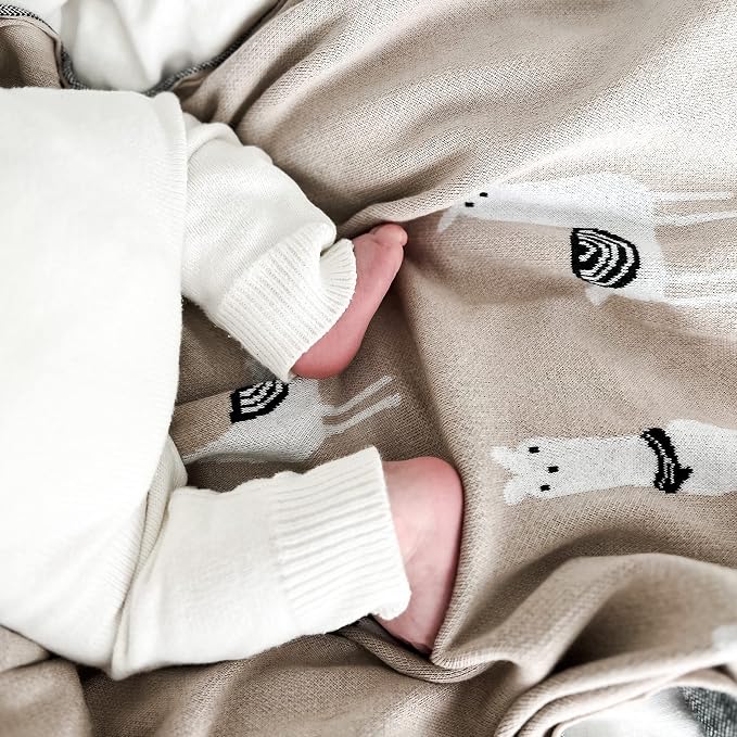 Baby Receiving Swaddle Stroller Blanket - Image 9