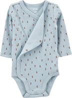 Simple Joys by Carter's unisex-baby 4-pack Side Snap Bodysuit - Image 2