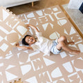 Lillefolk Baby Play Mat for Floor – 6x8ft Terracotta | Soft Non Toxic Premium by LillefolkKids