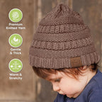 KeaBabies 3-Pack Baby Beanies for Boys, Girls - Image 4