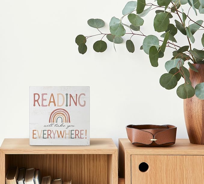 Mtrgdn Reading Conner Decor for Classroom, Boho Rainbow Classroom Reading Nook - Image 2