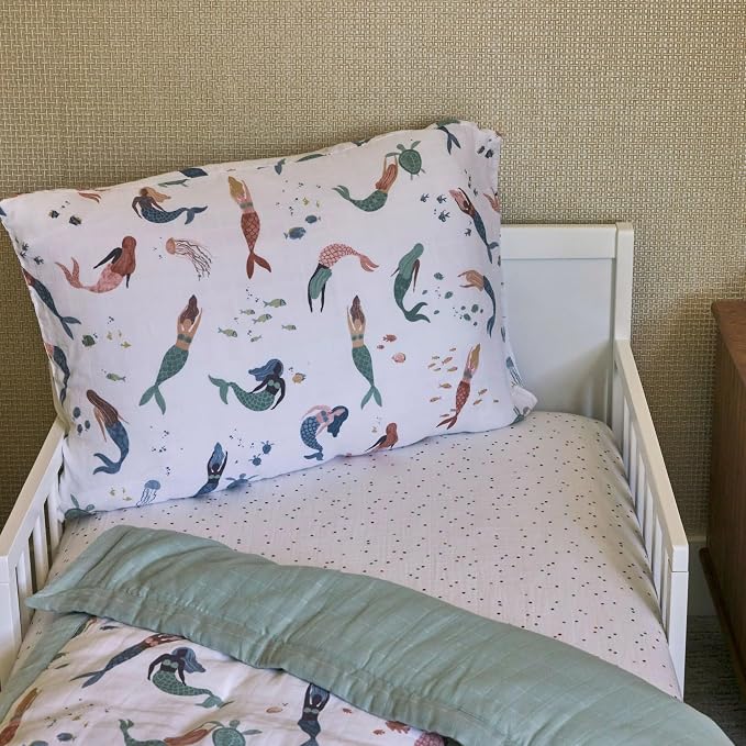 Little Unicorn Standard Pillowcase 2 Pack | Super Soft & Breathable Muslin - Image 6