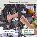 Ingenuity 3D Mini Convenience Stroller – Lightweight Stroller - Image 4
