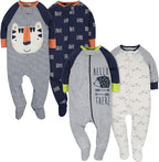 Gerber Baby Boys 4 Pack Sleep 'N Play Footie by Gerber