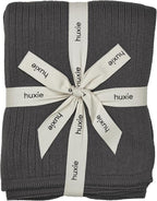 Knitted Organic Cotton Baby Blanket- Swaddle Blanket by huxie
