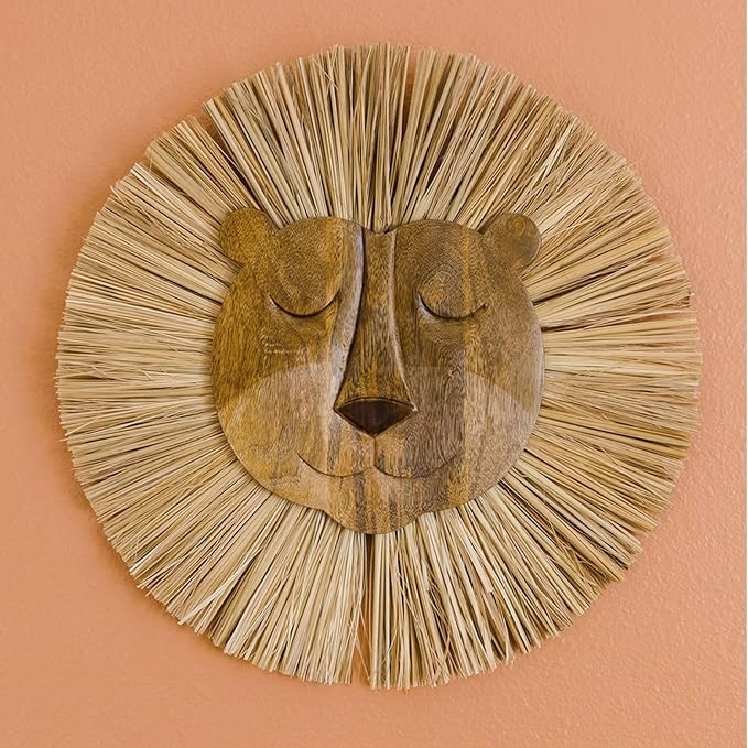 Crane Baby Handmade Wood Animal Safari Wall Art - Image 2