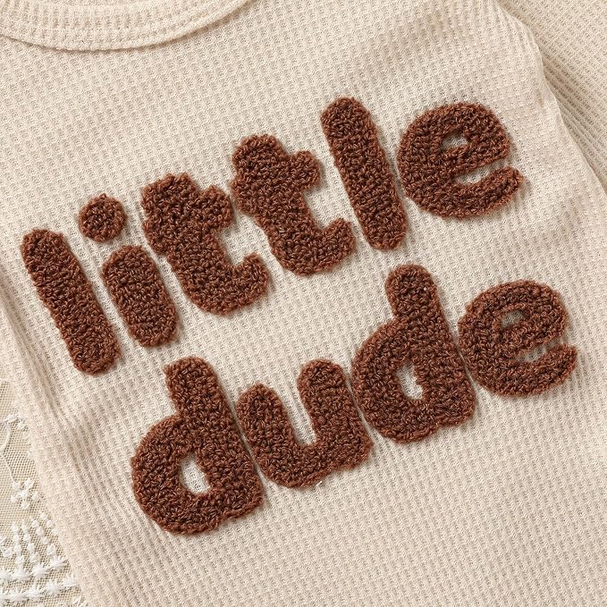 GRNSHTS Newborn Baby Boy Romper Coming Home Outfits Letter Print Bodysuit - Image 5