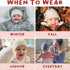 Funky Junque Baby Winter Hat – Cute Newborn Hats, Cozy Warm Infant Beanie - Image 3