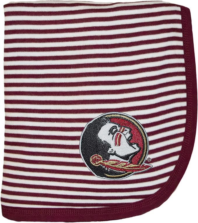 Creative Knitwear Florida State Striped Baby and Toddler Blanket by CollegeBaby