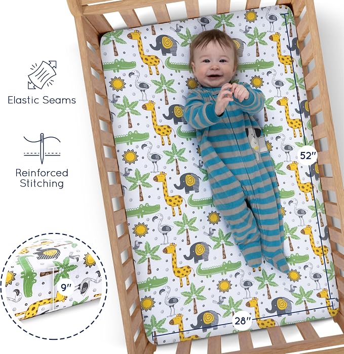 Fitted Nautical Crib Sheets by GROW WILD - Image 4