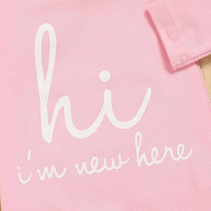 GRNSHTS Newborn Baby Boy Romper Coming Home Outfits Letter Print Bodysuit - Image 5