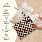Tiny Twinkle Wet Dry Bag – 2 Pack Reusable Waterproof & Mess Proof Wet Bags - Image 3