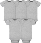 Gerber baby-girls 5-pack Solid Onesies Bodysuits by Gerber