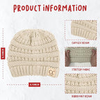 Funky Junque Baby Winter Hat – Cute Newborn Hats, Cozy Warm Infant Beanie - Image 3
