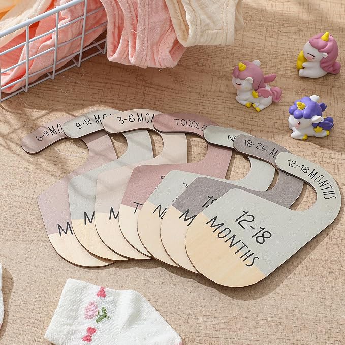 Hsei 30 Packs Baby Hangers for Nursery Closet - Image 7