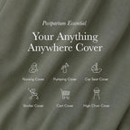 Solly Baby Nursing Cover, Ultra-Breathable, Lightweight Breastfeeding Cover-Up - Image 6