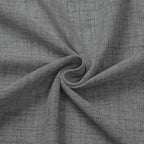 Tollpiz Linen Curtain Bedroom Rod Pocket Semi Sheer Curtains Burlap Light - Image 9