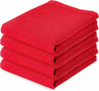 PurpleEssences Waffle Weave Kitchen Towel, 100% Cotton by PurpleEssences